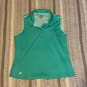 women’s sleeveless golf top
